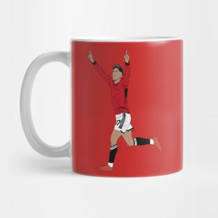 Alejandro Garnacho Goal Celebration Mug